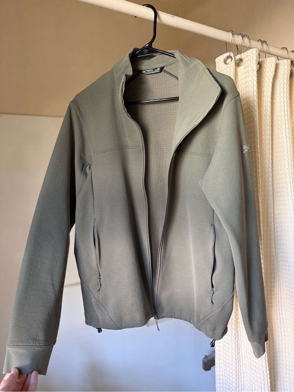 Arc'teryx womans Olive Green Performance Softshell Jacket